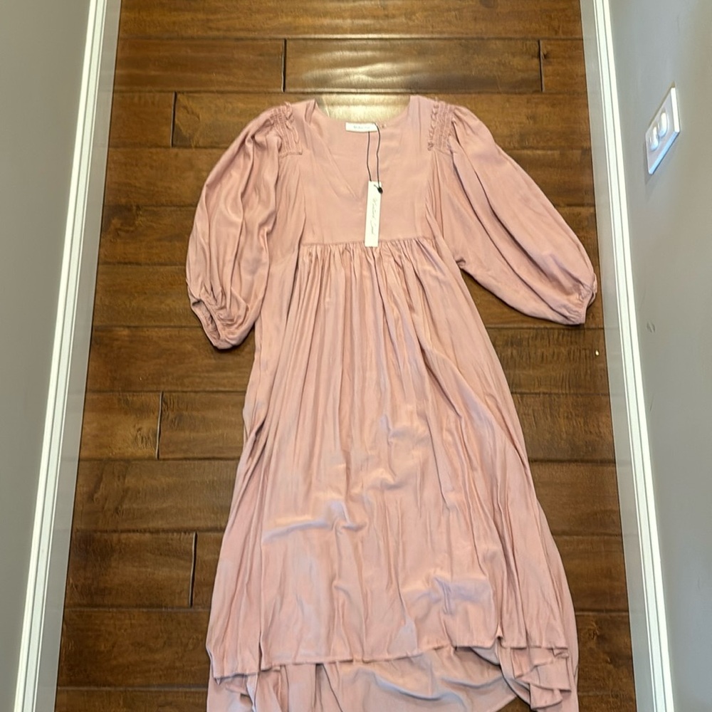 NWT Mustard Seed Pink Dress Women’s size LARGE